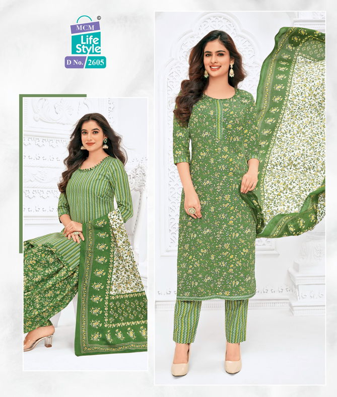 Priyalaxmi Vol 26 By Mcm Printed Cotton Dress Material
